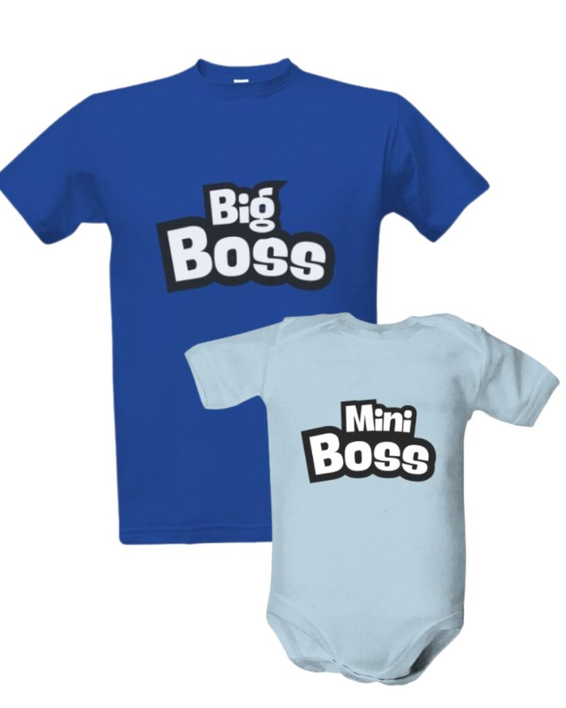 big boss mini boss tricka s potiskem