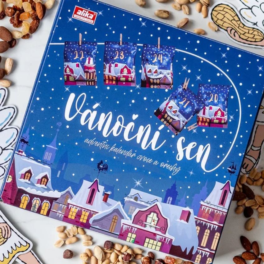 adventni kalendar vanocni sen