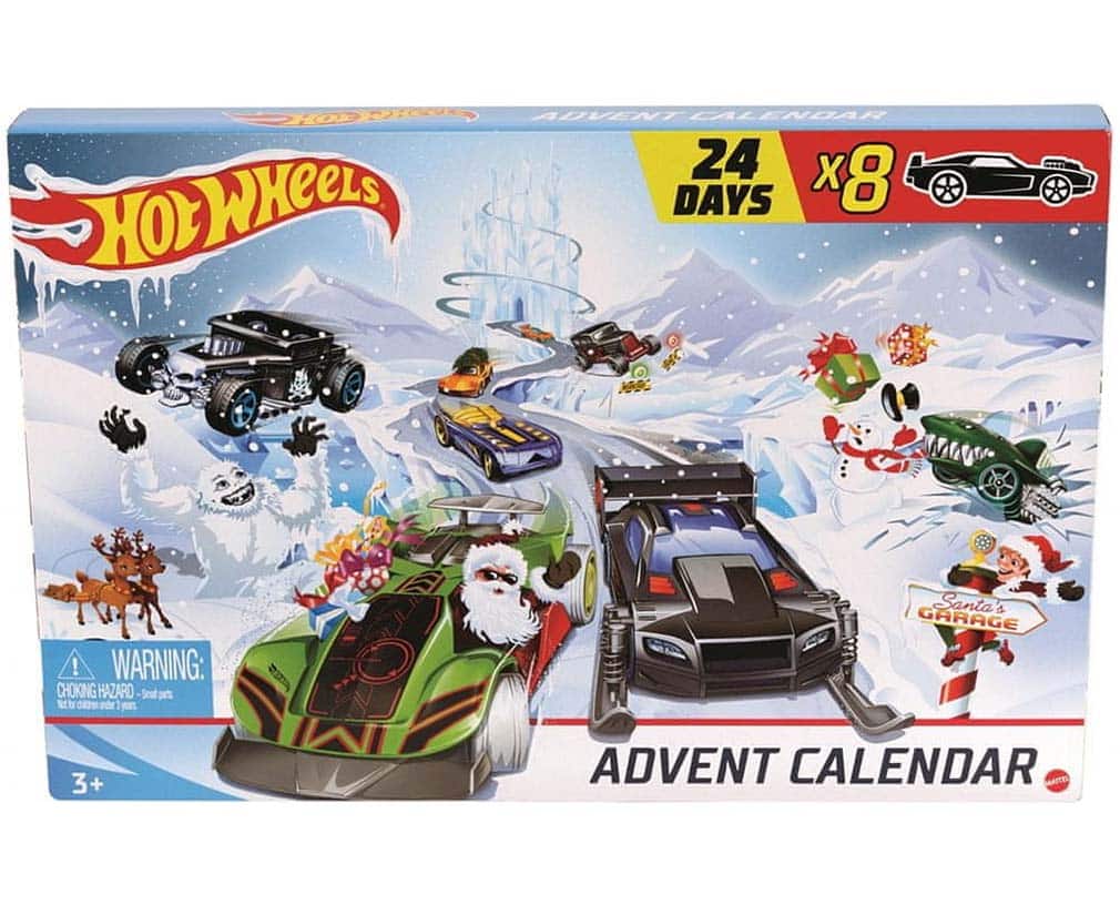 adventni kalendar hot wheels