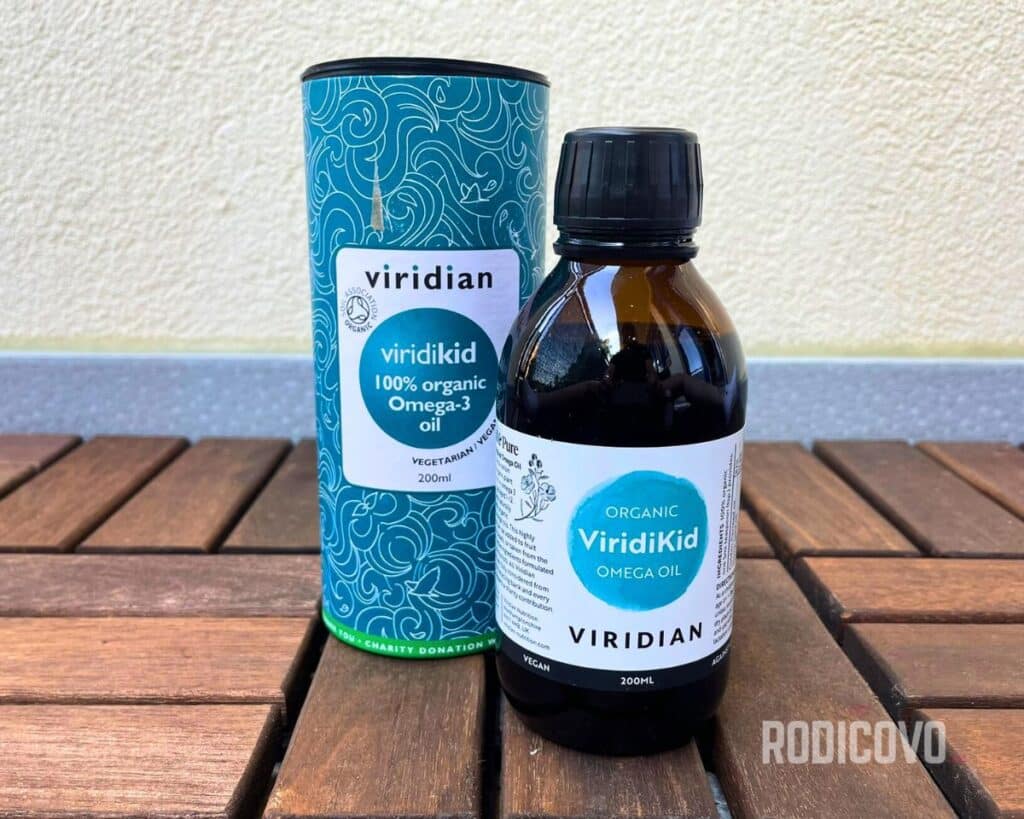 Viridikid omega 3 rybi olej