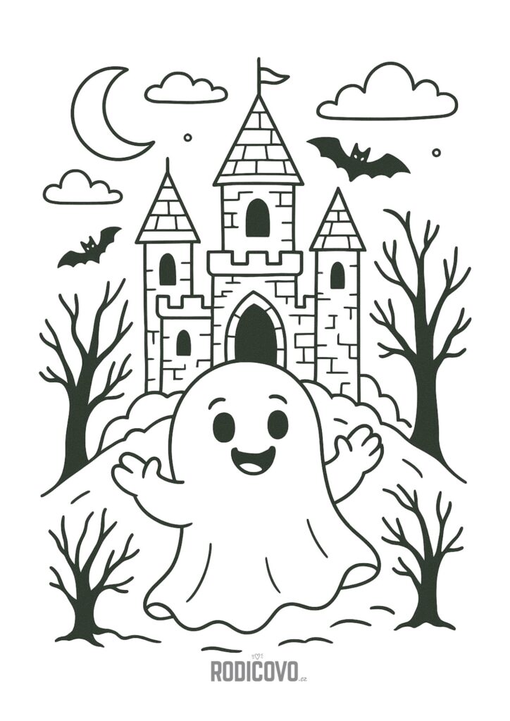 omalovanky Halloween