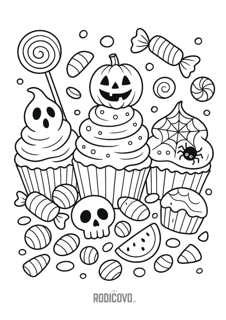 omalovanky Halloween
