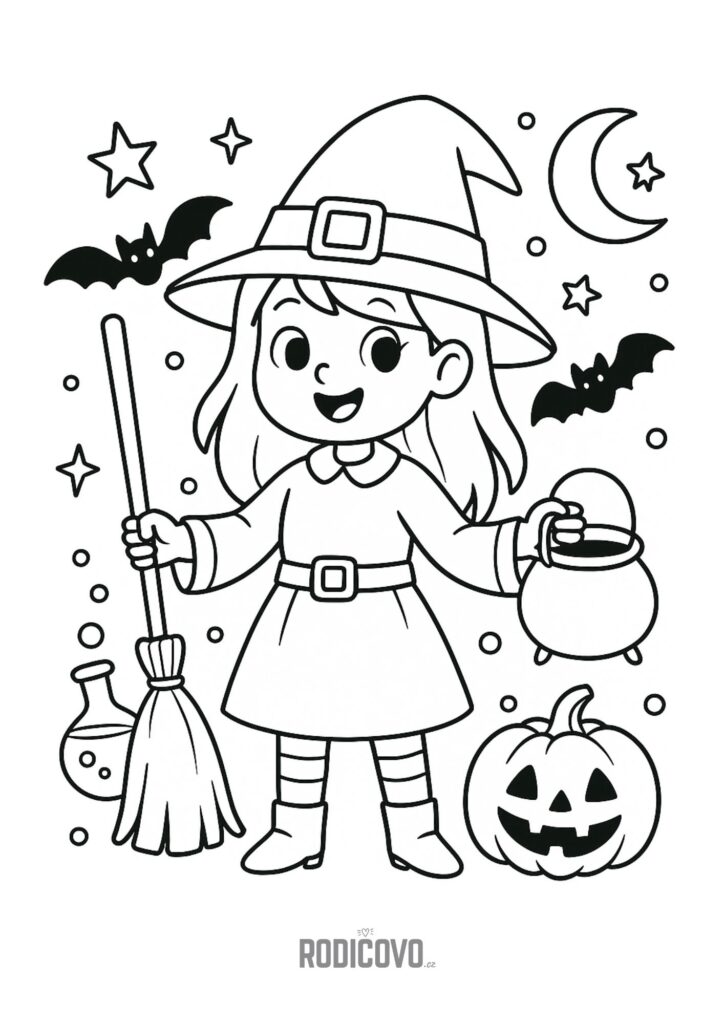 omalovanky Halloween