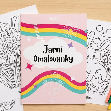 jarni omalovanky