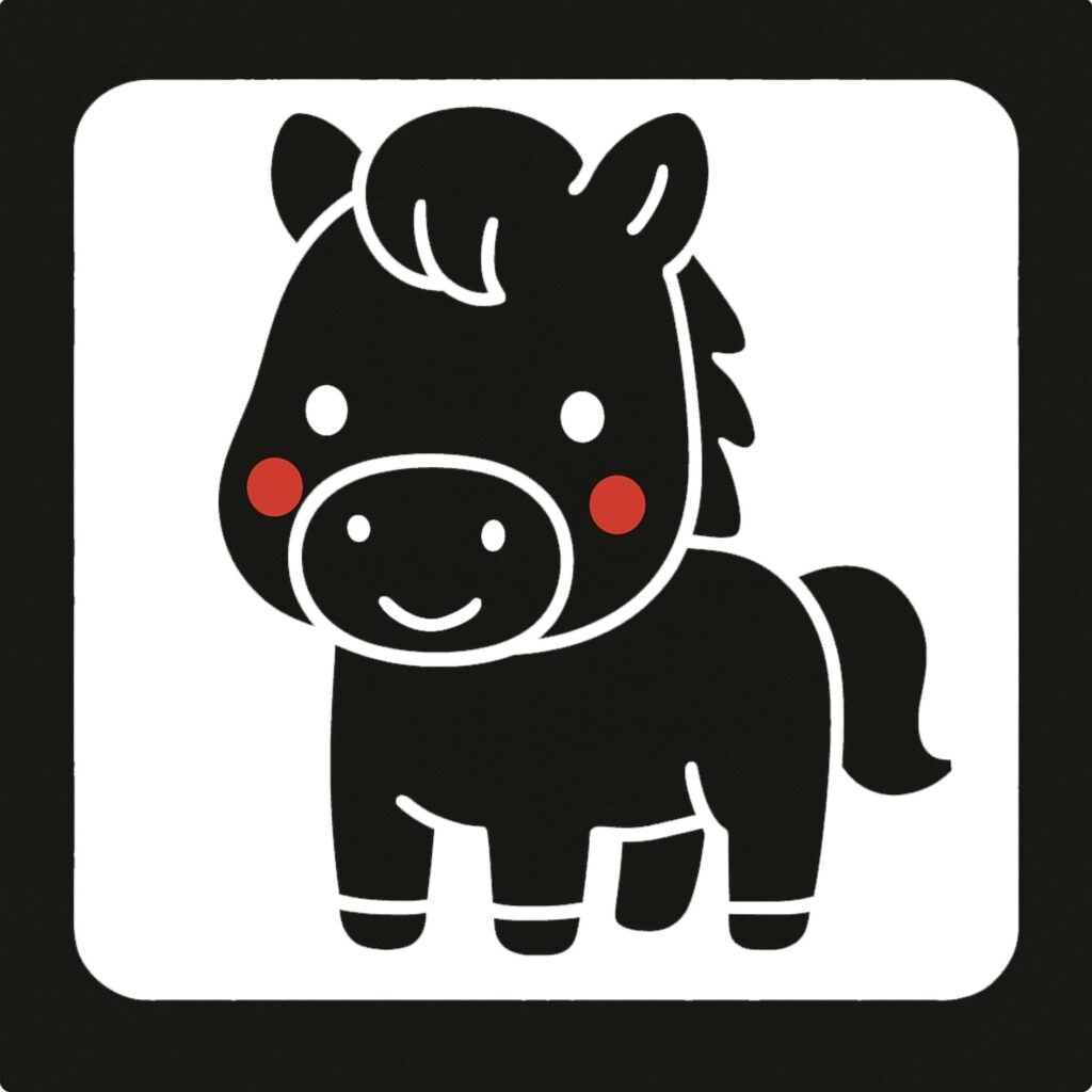 kontrastni karticky zviratka