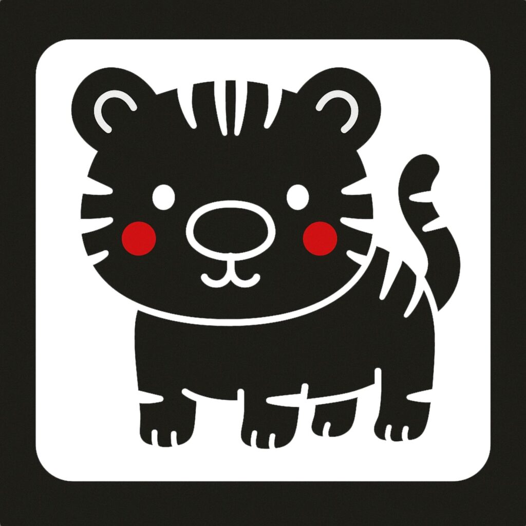 kontrastni karticky zviratka