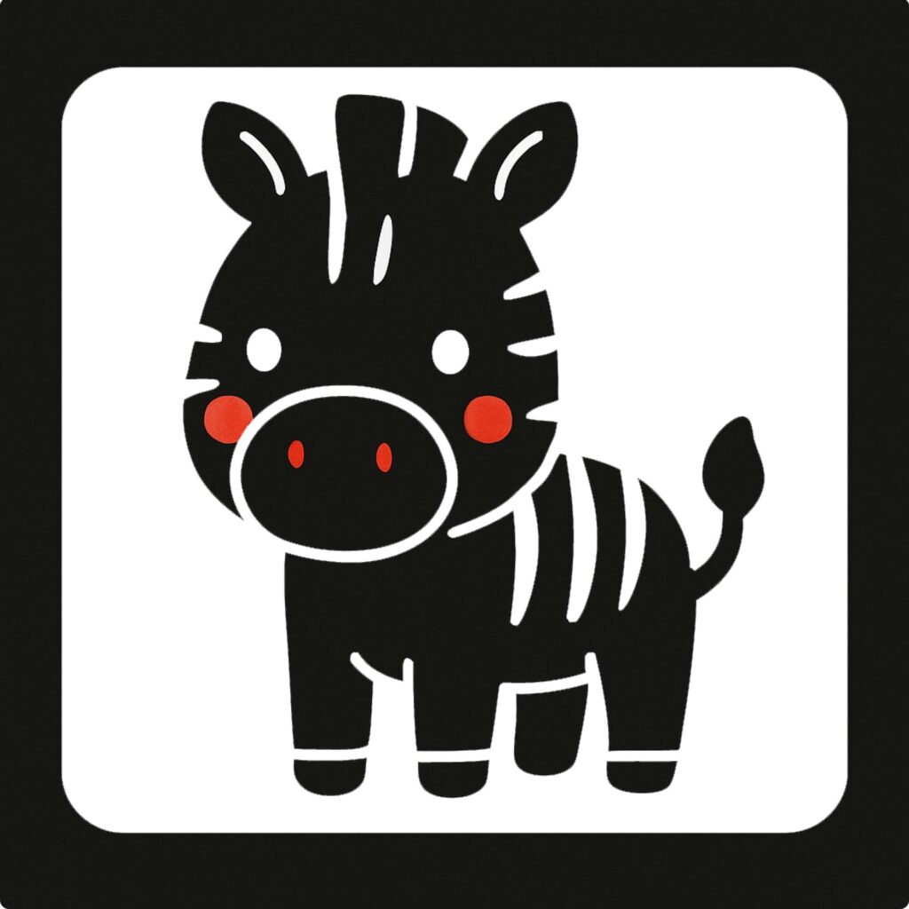 kontrastni karticky zviratka