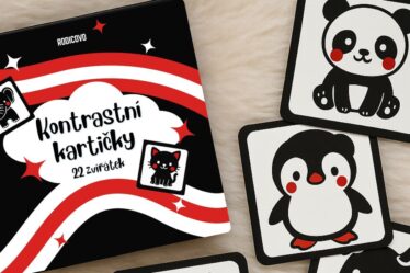 kontrastni karticky zviratka