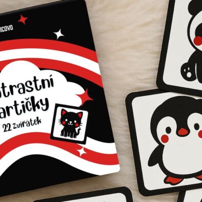 kontrastni karticky zviratka