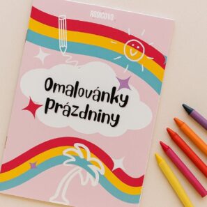 letni omalovanky prazdniny
