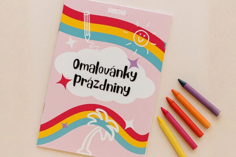 letni omalovanky prazdniny