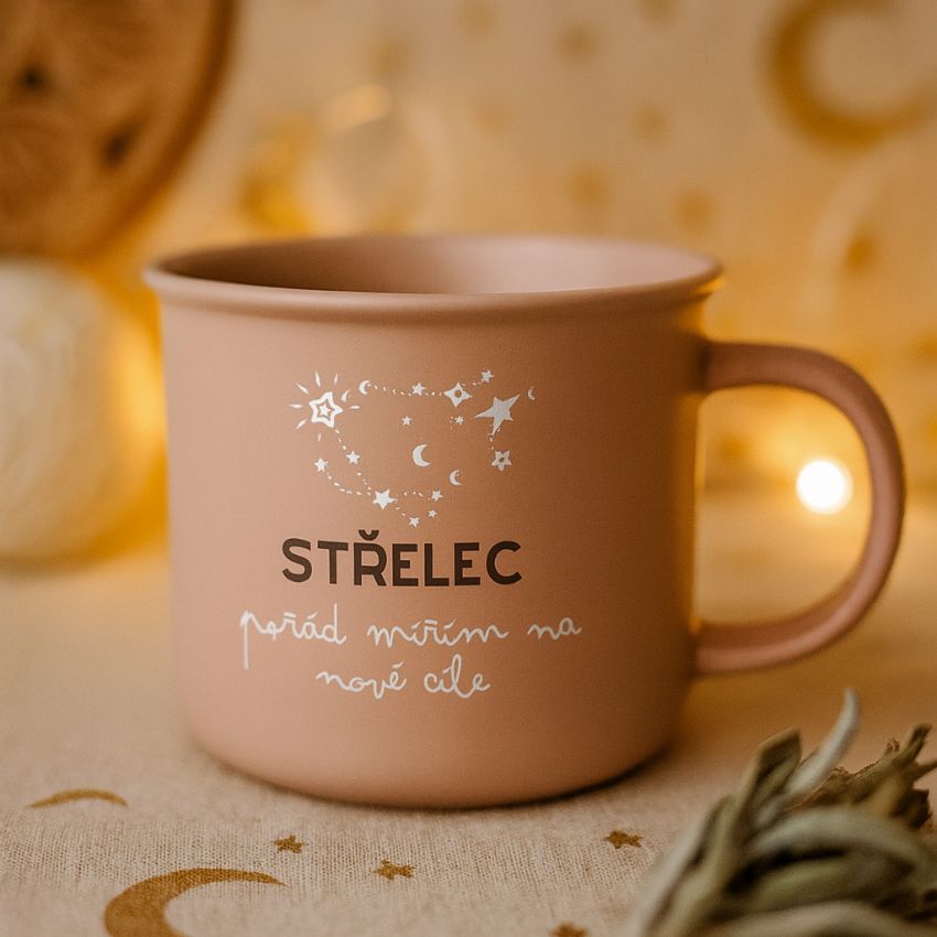 Hrnek se znamením Střelce