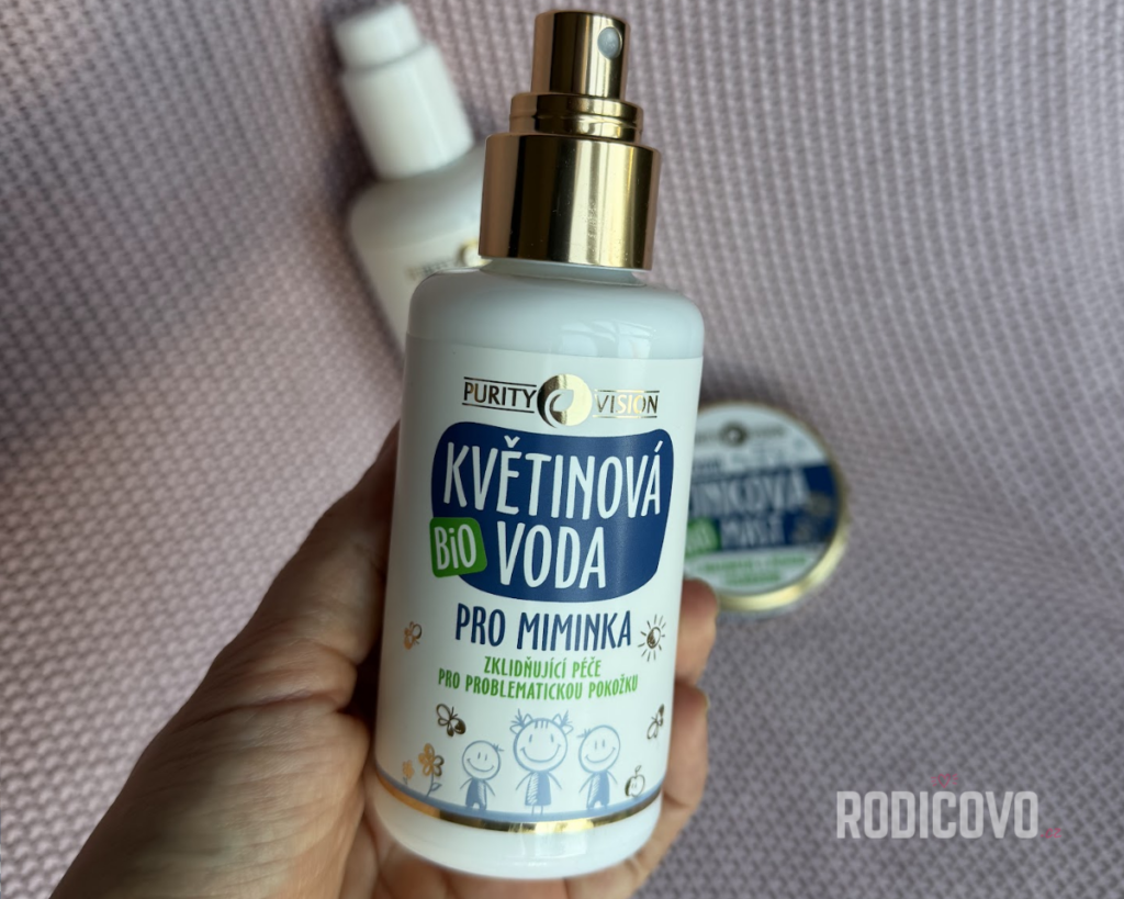 Květinová voda Purity Vision pro miminka