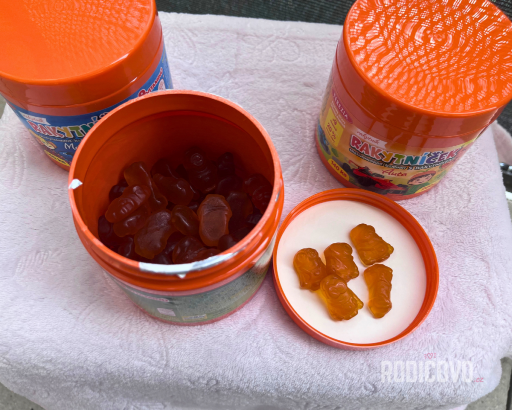 Rakytníček multivitaminové želatinky